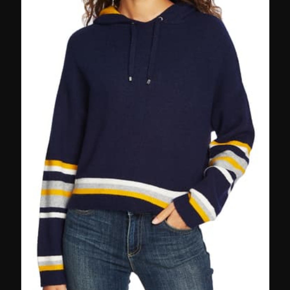 Court and Rowe Stripe Hoodie.